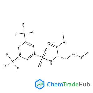 Methyl N-{[3,5-bis(trifluoromethyl)phenyl]sulfonyl}-L-methioninate