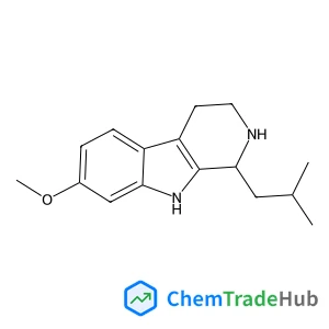 1-Isobutyl-7-methoxy-2,3,4,9-tetrahydro-1H-beta-carboline structure 1-Isobutyl-7-methoxy-2,3,4,9-tetrahydro-1H-beta-carboline structure