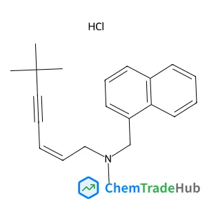 (2Z)-N,6,6-Trimethyl-N-(1-naphthylmethyl)-2-hepten-4-yn-1-amine hydrochloride (1:1)