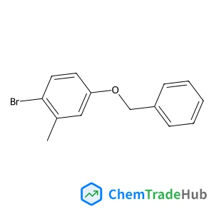 4-(Benzyloxy)-1-bromo-2-methylbenzene Chemical_Structure_Of