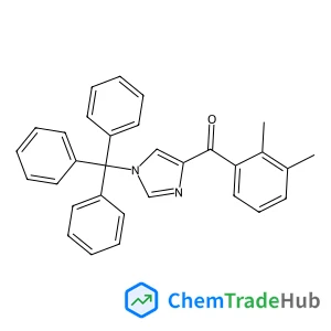 Methanone, (2,3-dimethylphenyl)[1-(triphenylmethyl)-1H-imidazol-4-yl]-