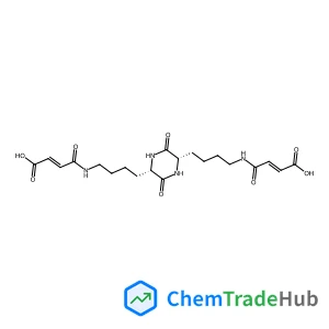 (2E,2'E)-4,4'-{[(2S,5S)-3,6-Dioxo-2,5-piperazinediyl]bis(4,1-butanediylimino)}bis(4-oxo-2-butenoic acid)