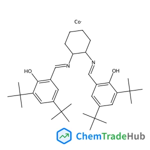 2,2'-{(1R,2R)-1,2-Cyclohexanediylbis[nitrilo(E)methylylidene]}bis[4,6-bis(2-methyl-2-propanyl)phenol] - cobalt (1:1)