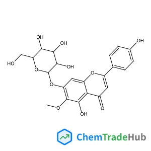 5-Hydroxy-2-(4-hydroxyphenyl)-6-methoxy-4-oxo-4H-chromen-7-yl beta-D-glucopyranoside