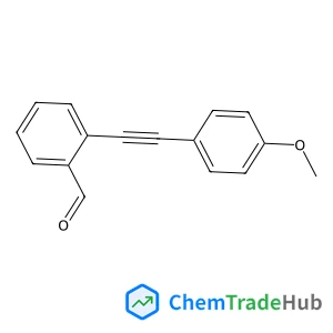 2-((4-Methoxyphenyl)ethynyl)benzaldehyde Chemical_Structure_Of