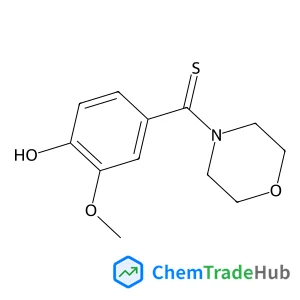 (4-Hydroxy-3-methoxyphenyl)(4-morpholinyl)methanethione