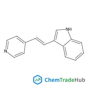 3-[(E)-2-(4-Pyridinyl)vinyl]-1H-indole