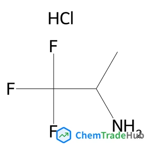 (2R)-1,1,1-Trifluoro-2-propanamine hydrochloride (1:1) structure