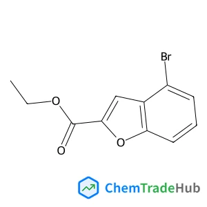 Ethyl 4-bromobenzofuran-2-carboxylate structure