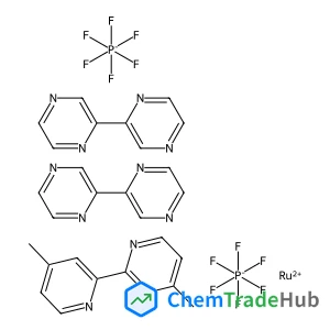 (2,2'-Bipyrazine) (2,2'-linked (4-methylpyridine)) ruthenium hexafluorophosphate