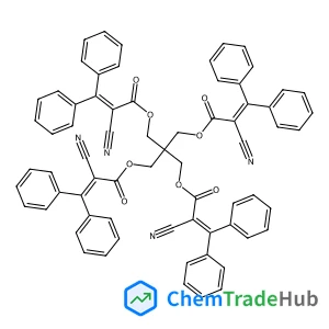 3-[(2-Cyano-3,3-diphenylacryloyl)oxy]-2,2-bis{[(2-cyano-3,3-diphenylacryloyl)oxy]methyl}propyl 2-cyano-3,3-diphenylacrylate
