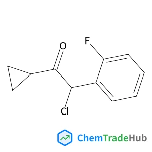 2-Chloro-1-cyclopropyl-2-(2-fluorophenyl)ethanone