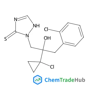 2-[2-(1-Chlorocyclopropyl)-3-(2-chlorophenyl)-2-hydroxypropyl]-1,2-dihydro-3H-1,2,4-triazole-3-thione