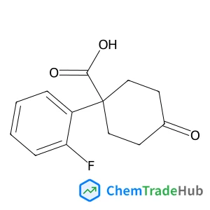 1-(2-Fluorophenyl)-4-oxocyclohexanecarboxylic acid