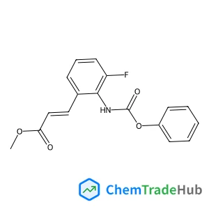 2-Propenoic acid, 3-[3-fluoro-2-[(phenoxycarbonyl)amino]phenyl]-, methyl ester, (2E)-