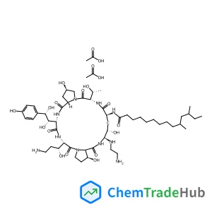 Caspofungin diacetate
