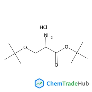 2-Methyl-2-propanyl O-(2-methyl-2-propanyl)-D-serinate hydrochloride (1:1)