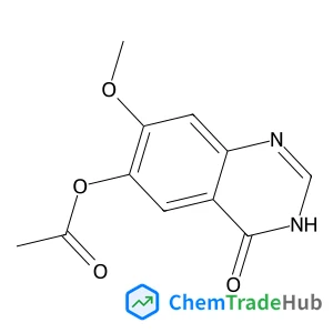 7-Methoxy-4-oxo-1,4-dihydro-6-quinazolinyl acetate
