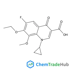 1-Cyclopropyl-7-ethoxy-6-fluoro-8-methoxy-4-oxo-1,4-dihydro-3-quinolinecarboxylic acid 1-Cyclopropyl-7-ethoxy-6-fluoro-8-methoxy-4-oxo-1,4-dihydro-3-quinolinecarboxylic acid