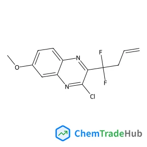 3-Chloro-2-(1,1-difluoro-3-buten-1-yl)-6-methoxyquinoxaline