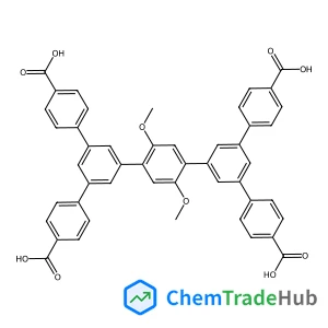 4-[3-[4-[3,5-bis(4-carboxyphenyl)phenyl]-2,5-dimethoxy-phenyl]-5-(4-carboxyphenyl)phenyl]benzoic acid