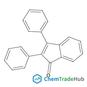 2,3-Diphenyl-1H-inden-1-one structure 2,3-Diphenyl-1H-inden-1-one structure