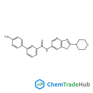 6'-Amino-N-[2-(4-morpholinyl)[1,3]oxazolo[4,5-b]pyridin-6-yl]-2,3'-bipyridine-6-carboxamide