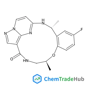 (3R,11S)-6-Fluoro-3,11-dimethyl-10-oxa-2,13,17,18,21-pentaazatetracyclo[13.5.2.0~4,9~.0~18,22~]docosa-1(21),4,6,8,15(22),16,19-heptaen-14-one