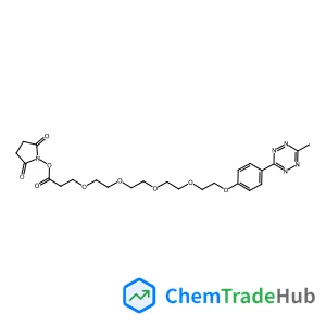1-({15-[4-(6-Methyl-1,2,4,5-tetrazin-3-yl)phenoxy]-4,7,10,13-tetraoxapentadecan-1-oyl}oxy)-2,5-pyrrolidinedione