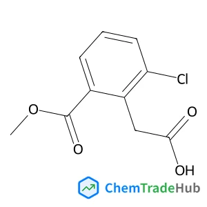 [2-Chloro-6-(methoxycarbonyl)phenyl]acetic acid