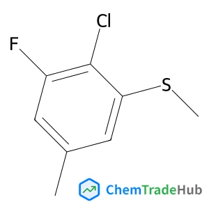2-Chloro-1-fluoro-5-methyl-3-(methylsulfanyl)benzene