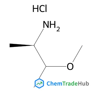 (2R)-3-Methoxy-2-butanamine hydrochloride (1:1) structure (2R)-3-Methoxy-2-butanamine hydrochloride (1:1) structure