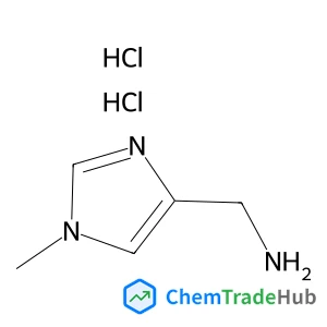 1H-Imidazole-4-methanamine, 1-methyl-, hydrochloride (1:2)