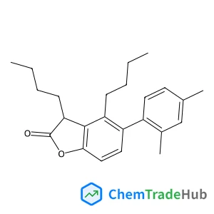 3,4-Dibutyl-5-(2,4-dimethylphenyl)-1-benzofuran-2(3H)-one