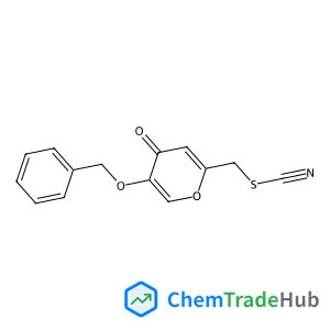 [5-(Benzyloxy)-4-oxo-4H-pyran-2-yl]methyl thiocyanate