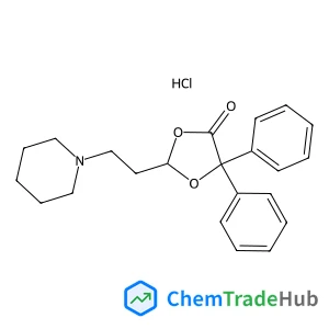 5,5-Diphenyl-2-[2-(1-piperidinyl)ethyl]-1,3-dioxolan-4-one hydrochloride (1:1)
