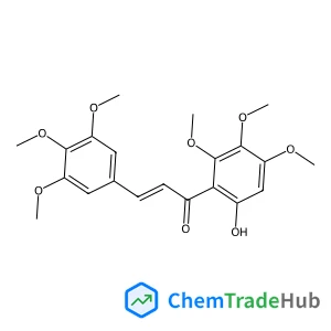 2-​Propen-​1-​one, 1-​(6-​hydroxy-​2,​3,​4-​trimethoxyphenyl)​-​3-​(3,​4,​5-​trimethoxyphenyl)​-​, (2E)​-
