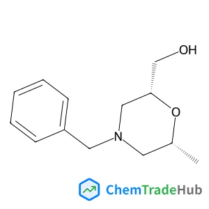 [(2R,6R)-4-Benzyl-6-methyl-2-morpholinyl]methanol
