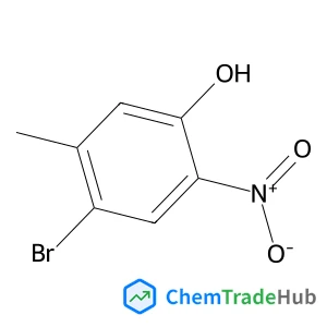 4-Bromo-5-methyl-2-nitrophenol