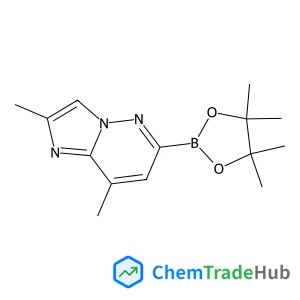 2,8-Dimethyl-6-(4,4,5,5-tetramethyl-1,3,2-dioxaborolan-2-yl)imidazo[1,2-b]pyridazine