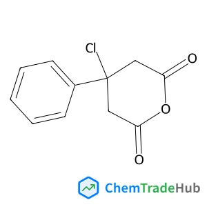 4-Chloro-4-phenyldihydro-2H-pyran-2,6(3H)-dione