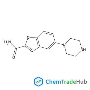 5-(1-Piperazinyl)-1-benzofuran-2-carboxamide