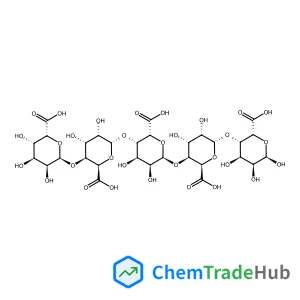 alpha-L-Gulopyranuronosyl-(1->4)-alpha-L-gulopyranuronosyl-(1->4)-alpha-L-gulopyranuronosyl-(1->4)-alpha-L-gulopyranuronosyl-(1->4)-alpha-L-gulopyranuronic acid