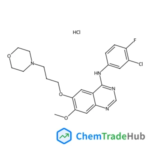 N-(3-chloro-4-fluoro-phenyl)-7-methoxy-6-(3-morpholinopropoxy)quinazolin-4-amine hydrochloride