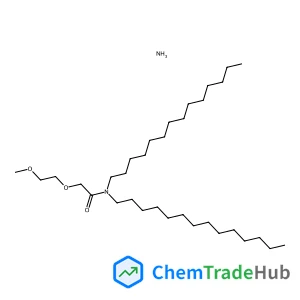 2-(2-Methoxyethoxy)-N,N-ditetradecylacetamide ammoniate (1:1)