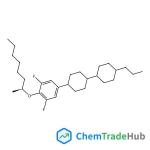 [4(S)-[trans(trans)]]-1,3-Difluoro-2-[(1-methylheptyl)oxy]-5-(4'-propyl[1,1'-bicyclohexyl]-4-yl)benzene
