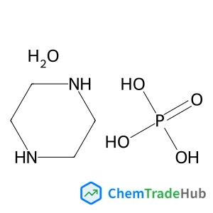 Piperazine phosphate hydrate (1:1:1)