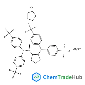 (S)-1-[(R)-2-[Bis[4-(trifluoromethyl)phenyl]phosphino]ferrocenyl]ethylbis[4-(trifluoromethyl)phenyl]phosphine