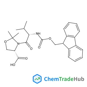 (4S)-3-{N-[(9H-Fluoren-9-ylmethoxy)carbonyl]-L-valyl}-2,2-dimethyl-1,3-oxazolidine-4-carboxylic acid