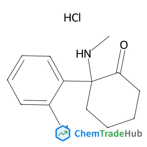 2-(2-Chlorophenyl)-2-(methylamino)cyclohexanone hydrochloride (1:1)